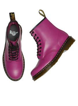 Stiefelettes Dr. Martens 1460 Smooth Fuchsia für Damen