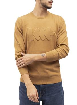 Pullover Klout Relief Beige für Herren