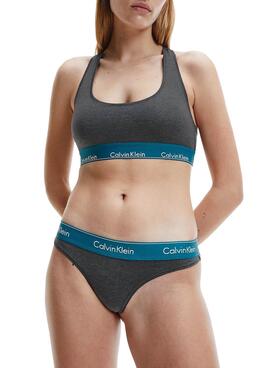 Tanga Calvin Klein Grau für Damen