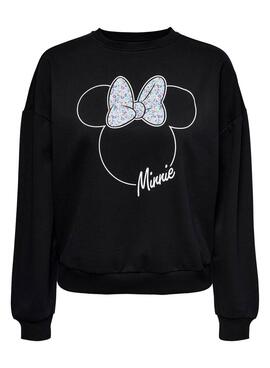 Sweatshirt Only Disney Schwarz für Damen