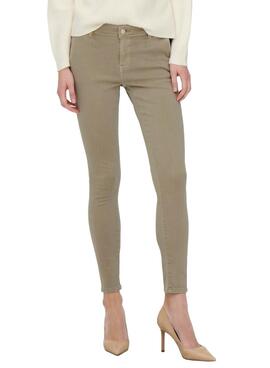 Hose Only Blush Chino Skinny Baun Damen