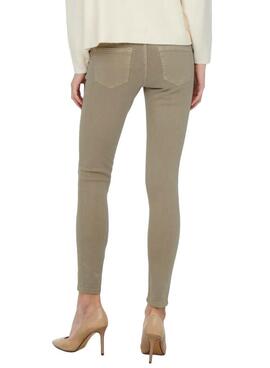 Hose Only Blush Chino Skinny Baun Damen