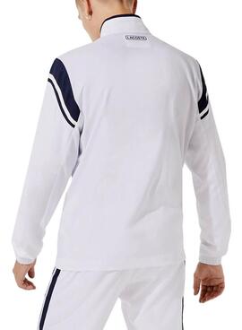 Trainingsanzug Lacoste Sport Weiss Contrastes Herren