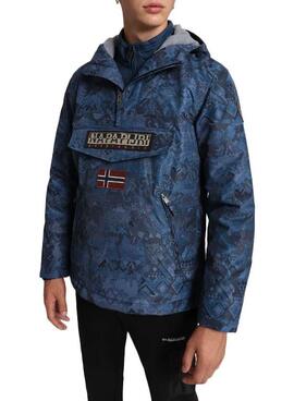 Jacke Napapijri Rainforest Blau Herren