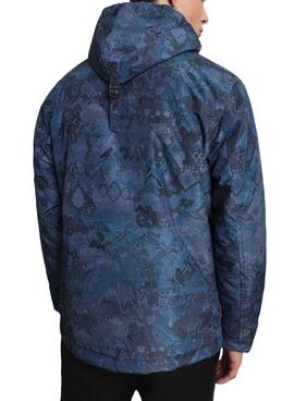 Jacke Napapijri Rainforest Blau Herren
