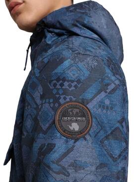 Jacke Napapijri Rainforest Blau Herren