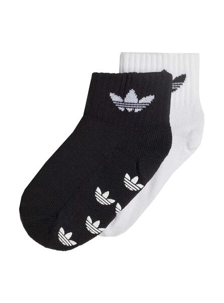 Socken Adidas Anti Rutsch Weiss und Schwarz