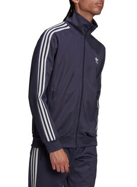 Jacke Adidas Beckenbauer Marineblau für Herren