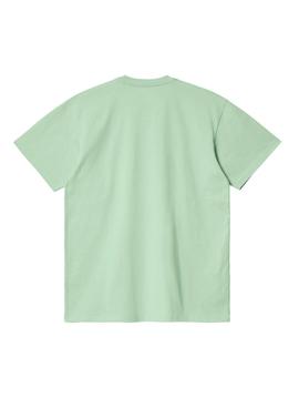 T-Shirt Carhartt Chase Grün für Damen