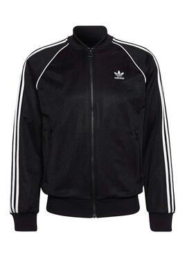 Jacke Trainingsanzug Adidas Classics SST Schwarz Herren