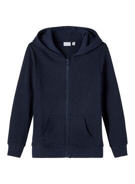 Sweatshirt Name It Nesweat Marineblau für Junge