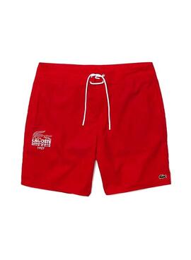 Badehose Lacoste MH2658 Rot für Herren