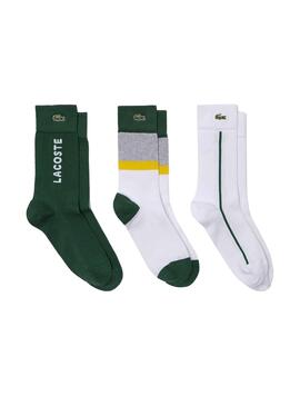 Socken Lacoste RA4263 Pack 3 für Herren