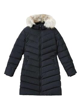 Mantel Calvin Klein Jeans Long Down Schwarz Damen