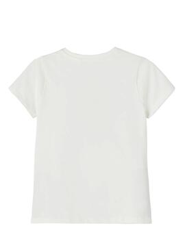 T-Shirt Name It Damily Weiss für Mädchen