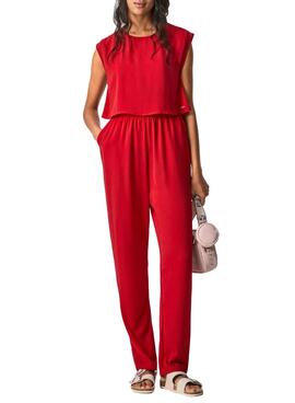 Jumpsuit Pepe Jeans Julia Rot für Damen