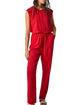 Jumpsuit Pepe Jeans Julia Rot für Damen