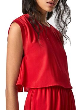 Jumpsuit Pepe Jeans Julia Rot für Damen