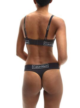 BH Calvin Klein Lightly Lined Balcon Schwarz