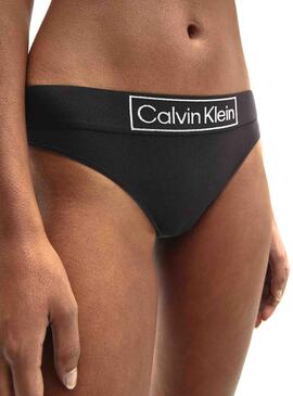 Tanga Calvin Klein Schwarz für Damen