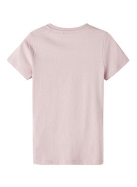 T-Shirt Name It Votea Lila für Mädchen