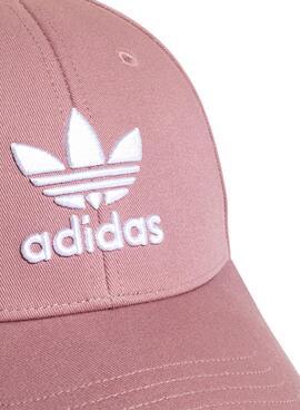 Mütze Adidas Trefoil Baseball Rosa für Kinder