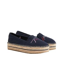 Espadrilles Tommy Hilfiger Signature Marineblau Damen