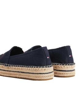 Espadrilles Tommy Hilfiger Signature Marineblau Damen