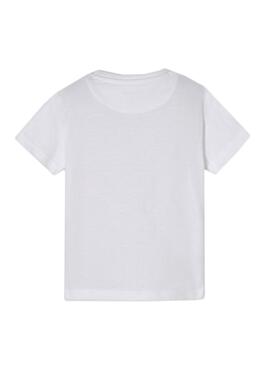 T-Shirt Mayoral Dress Code Weiss für Junge