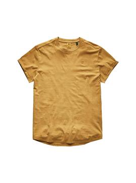 T-Shirt G-Star Lash Amarilla für Herren