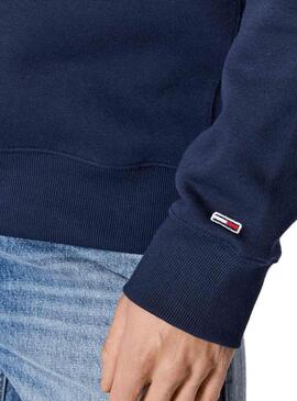 Sweatshirt Tommy Jeans Timeless Marineblau für Herren