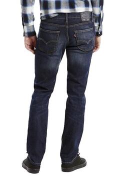 Hose Jeans Levis 511 Slim Blau Oscuro für Herren