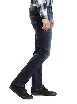 Hose Jeans Levis 511 Slim Blau Oscuro für Herren