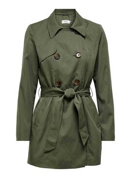 Trenchcoat Only Valerie Grün für Damen