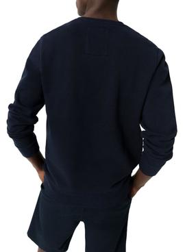 Sweatshirt Ecoalf Bardera Marineblau für Herren