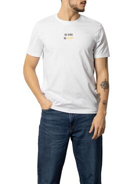 T-Shirt Klout Recycle Weiss für Herren und Damen