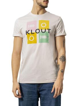 T-Shirt Klout Puzzle Beige