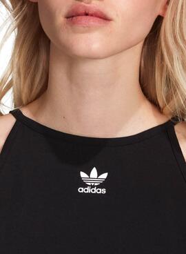 T-Shirt Adidas Adicolor Schwarz Damen