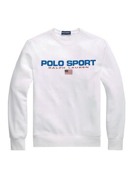 Sweatshirt Polo Ralph Lauren Sport Weiss Herren