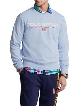 Sweatshirt Polo Ralph Lauren Sport Blau für Herren