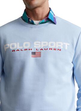 Sweatshirt Polo Ralph Lauren Sport Blau für Herren