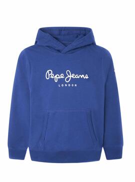 Sweatshirt Pepe Jeans Georgie Blau für Junge