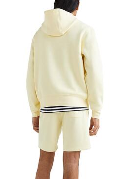 Sweatshirt Tommy Hilfiger Logo Gelbe für Herren