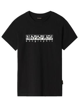 T-Shirt Napapijri Veny Schwarz für Damen