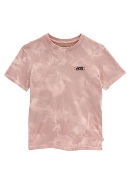 T-Shirt Vans Reflectionz Tie Dye Rosa für Damen
