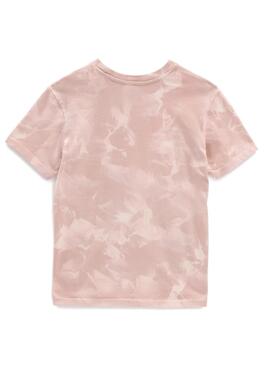 T-Shirt Vans Reflectionz Tie Dye Rosa für Damen