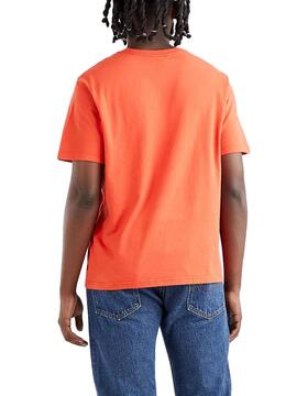 T-Shirt Levis Relaxed Orange für Herren