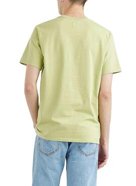 T-Shirt Levis Original Housemark Grün Herren
