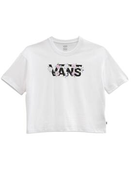 T-Shirt Vans Flow Rina Weiss für Damen