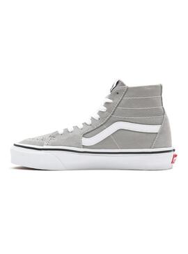 Sneaker Vans Sk8 Hi Taperot Grau für Damen